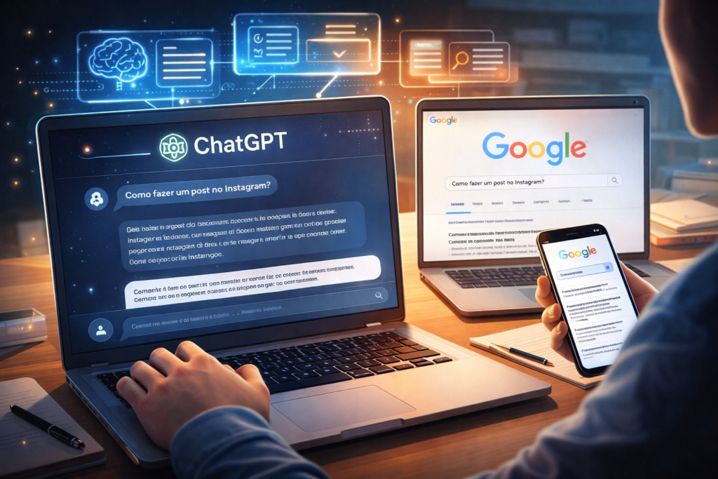 ChatGPT não é Google