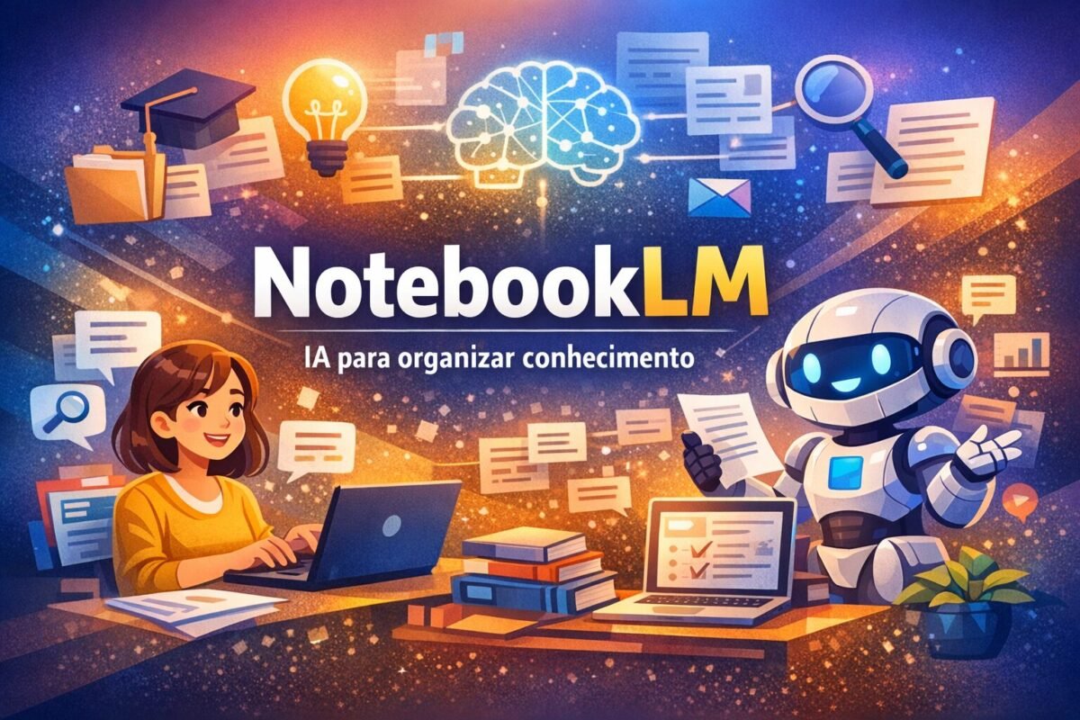 NotebookLM o que é e como usar para organizar conhecimento