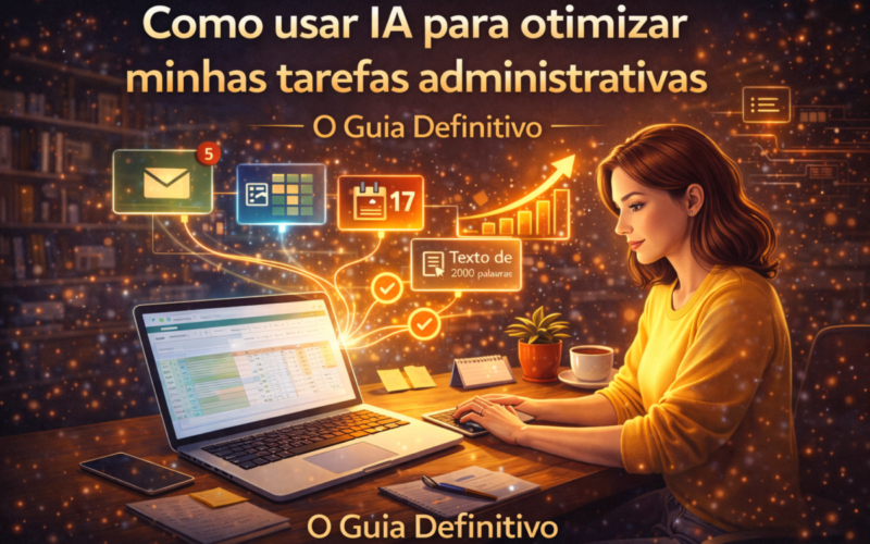Como usar IA para otimizar minhas tarefas administrativas